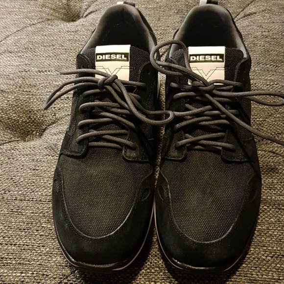 Diesel Black Mens Shoes - Picture 1 of 3